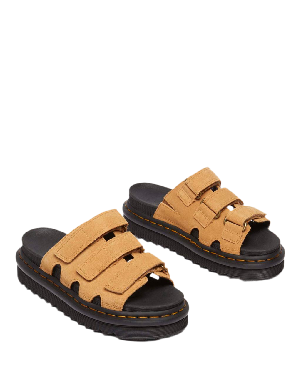 RAINE SLIDE SUEDE SANDALS