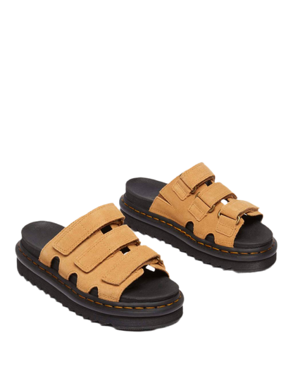 RAINE SLIDE SUEDE SANDALS