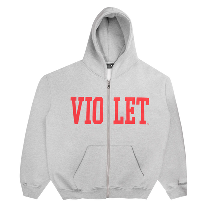 VIOLET X DAVID ENTH ZIP HOODIE