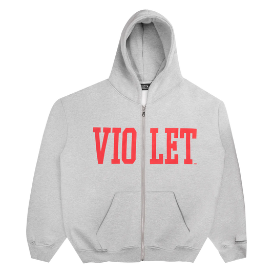 VIOLET X DAVID ENTH ZIP HOODIE