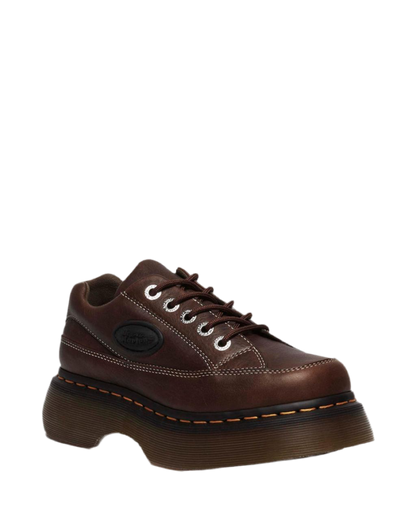 BUZZ 5-EYE GRIZZLY LEATHER SHOES