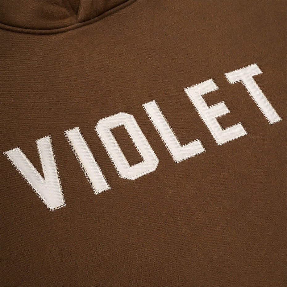 VIOLET X DAVID ENTH EMBROIDERED HOODIE