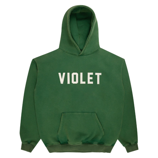 VIOLET X DAVID ENTH EMBROIDERED HOODIE