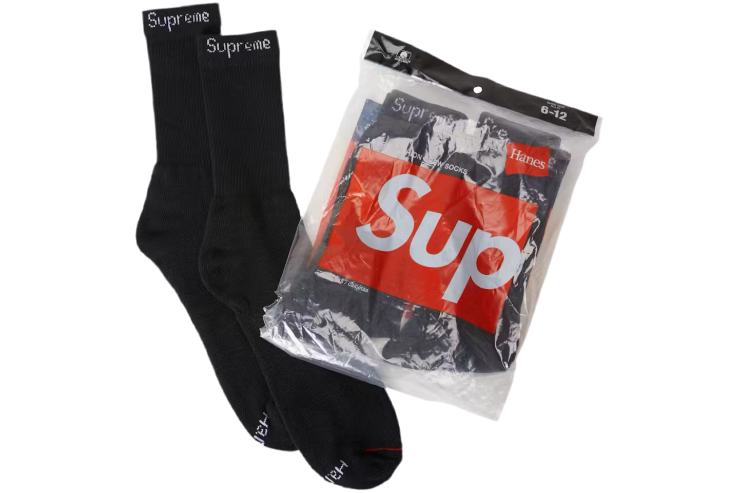 Supreme Hanes Socks