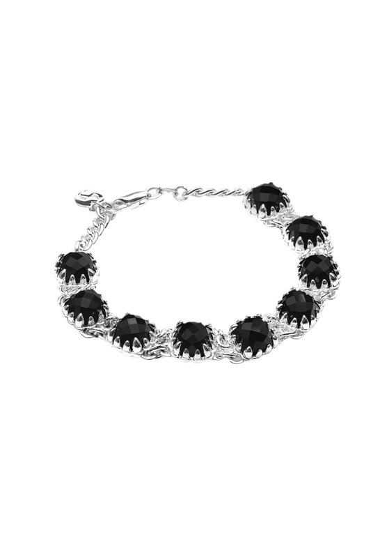 LOVE CLAW ETERNITY BRACELET ONYX