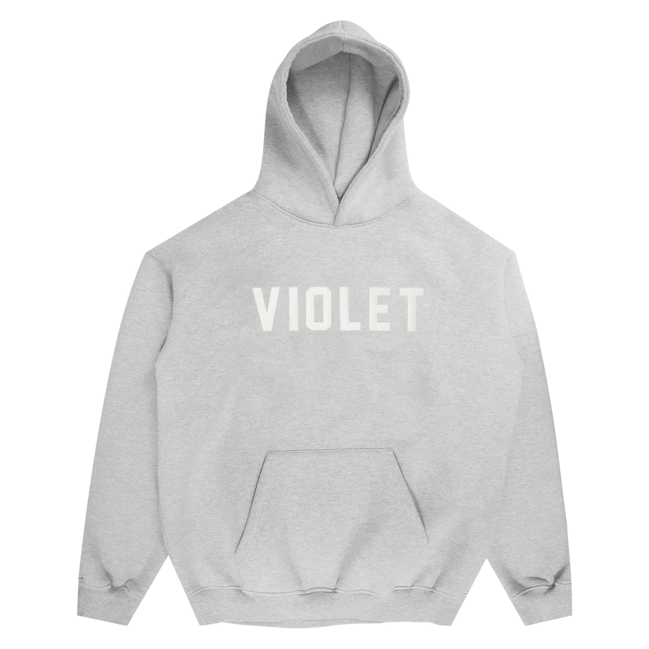 VIOLET X DAVID ENTH EMBROIDERED HOODIE