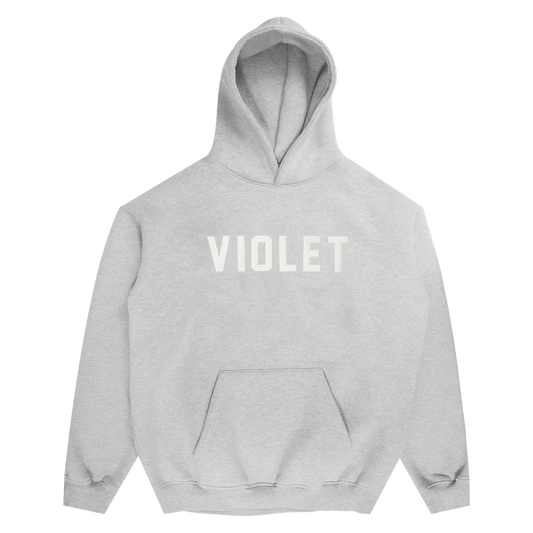 VIOLET X DAVID ENTH EMBROIDERED HOODIE