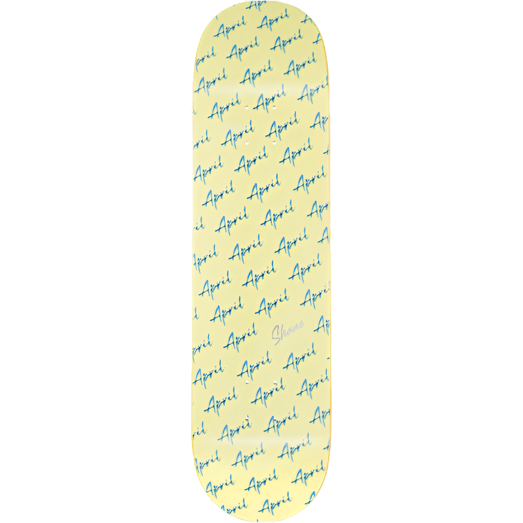 APRIL ONEILL SCRIPT LOGO DECK