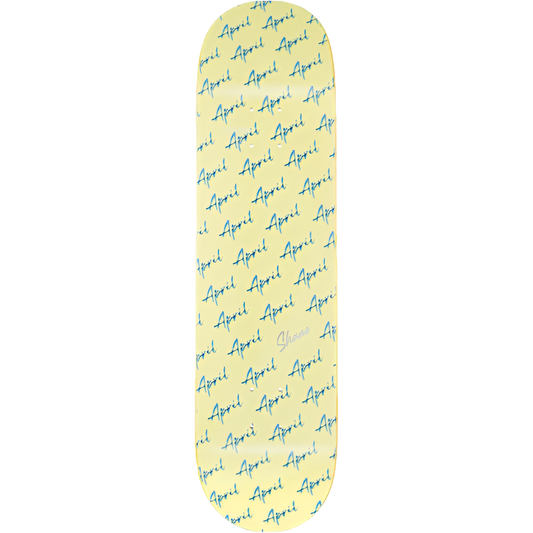 APRIL ONEILL SCRIPT LOGO DECK