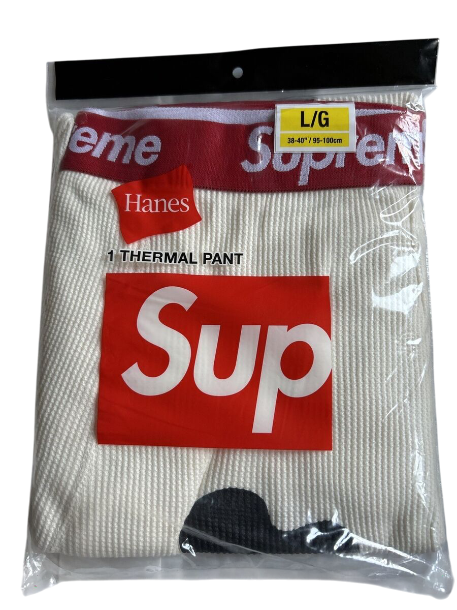 Supreme x Hanes Bones Thermal Pant