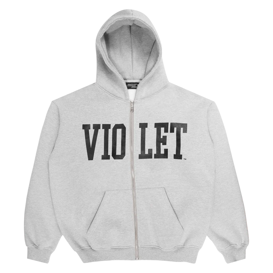 VIOLET X DAVID ENTH ZIP HOODIE