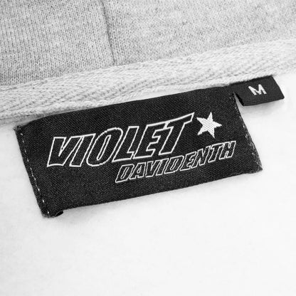 VIOLET X DAVID ENTH ZIP HOODIE